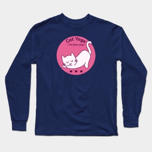 Cat Yoga - The Best Yoga Long Sleeve T-Shirt